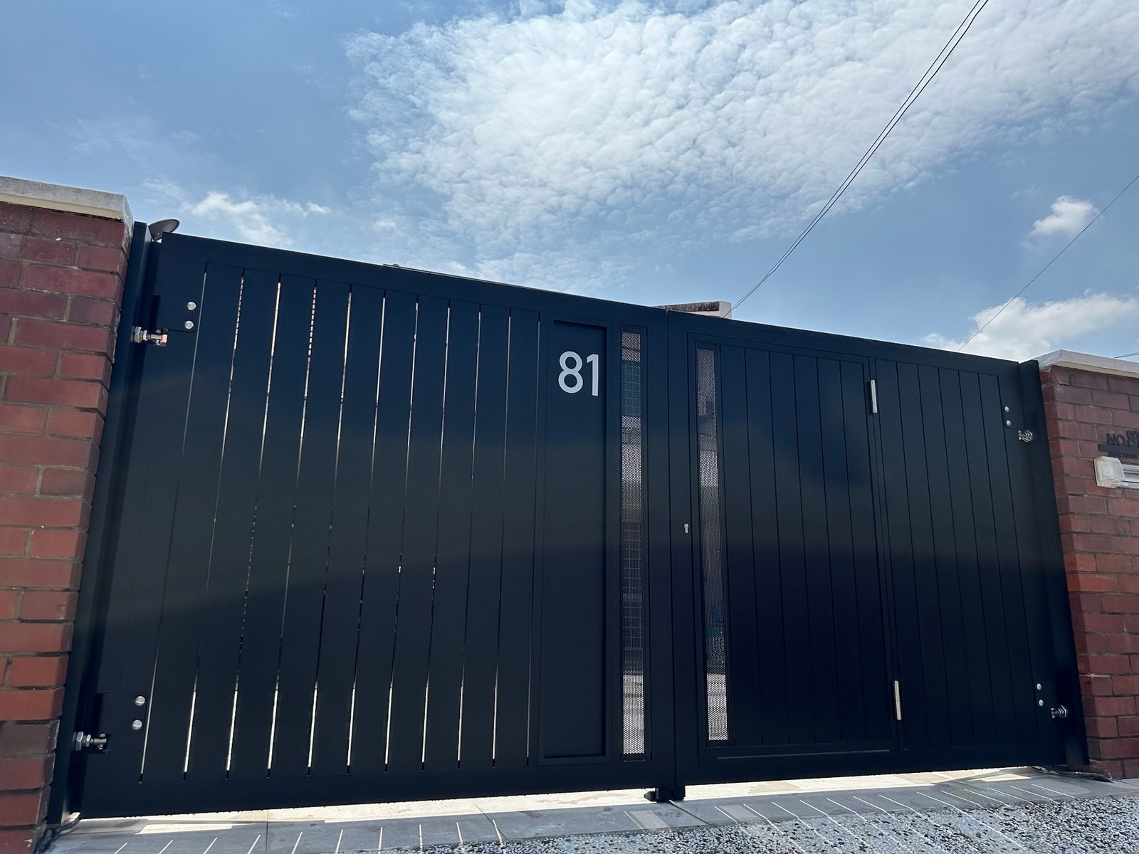 Aluminium Swing Gate System Malaysia